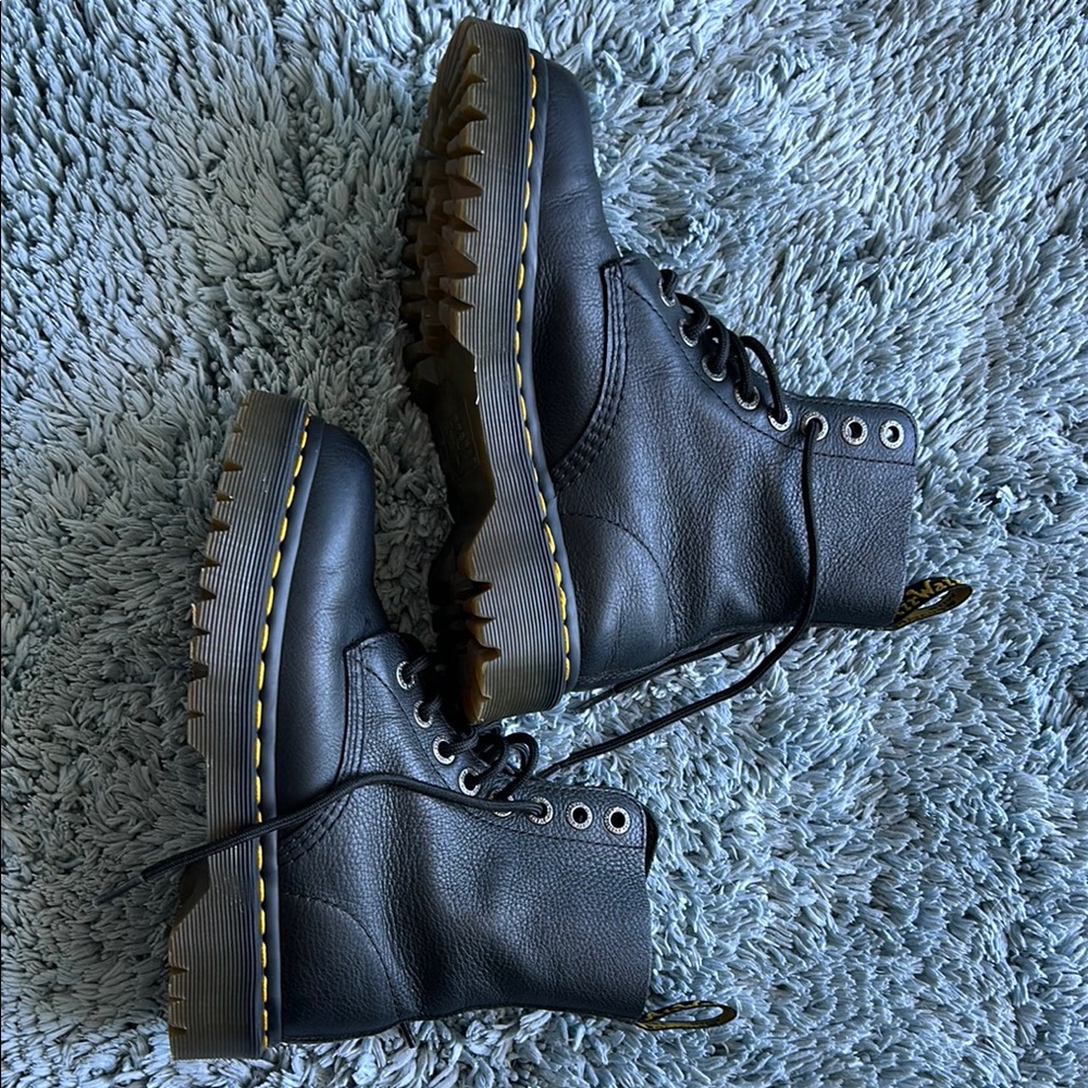 Dr. Martens Black Combat Boots